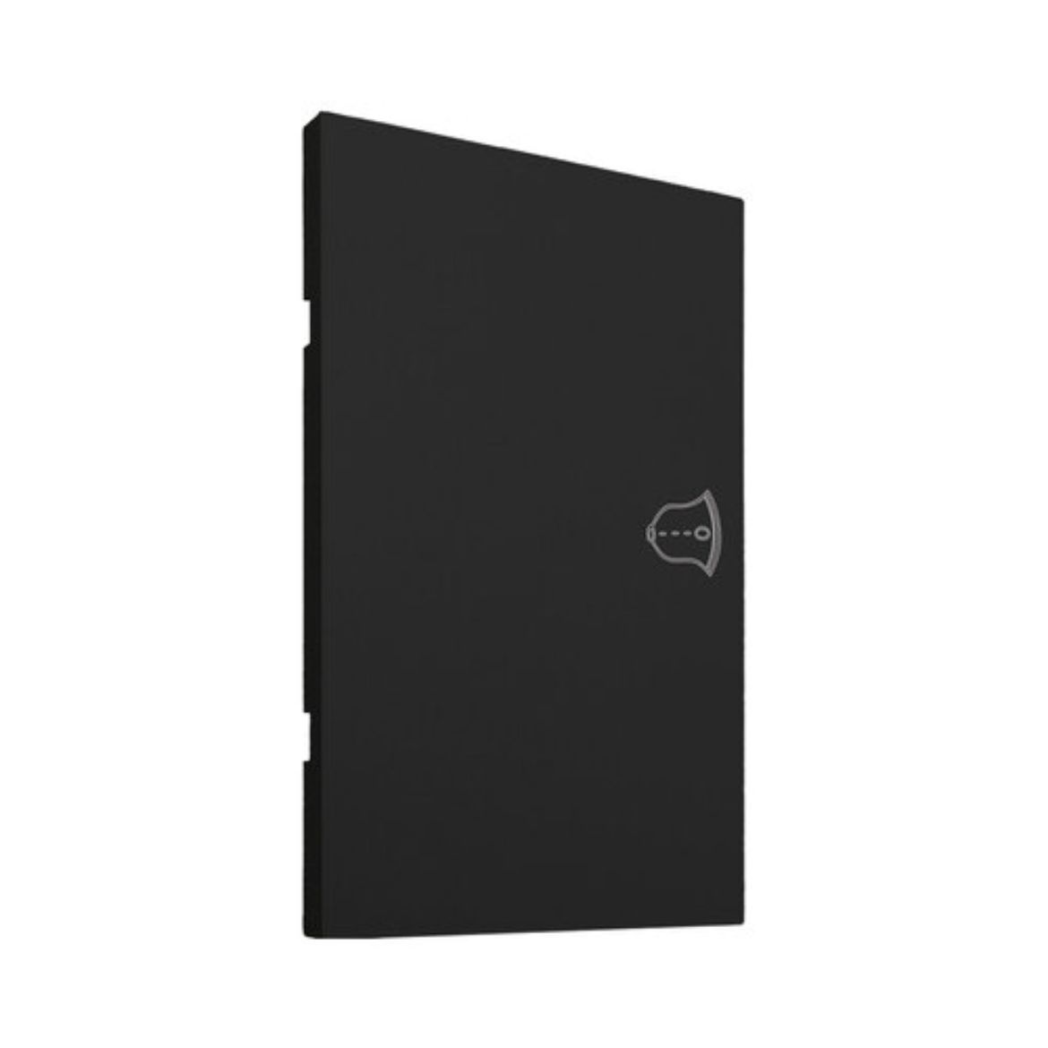 Placa Interruptor Timbre Pulsador Negro 15a 127v Ip20 -  LUXURY ARTLITE