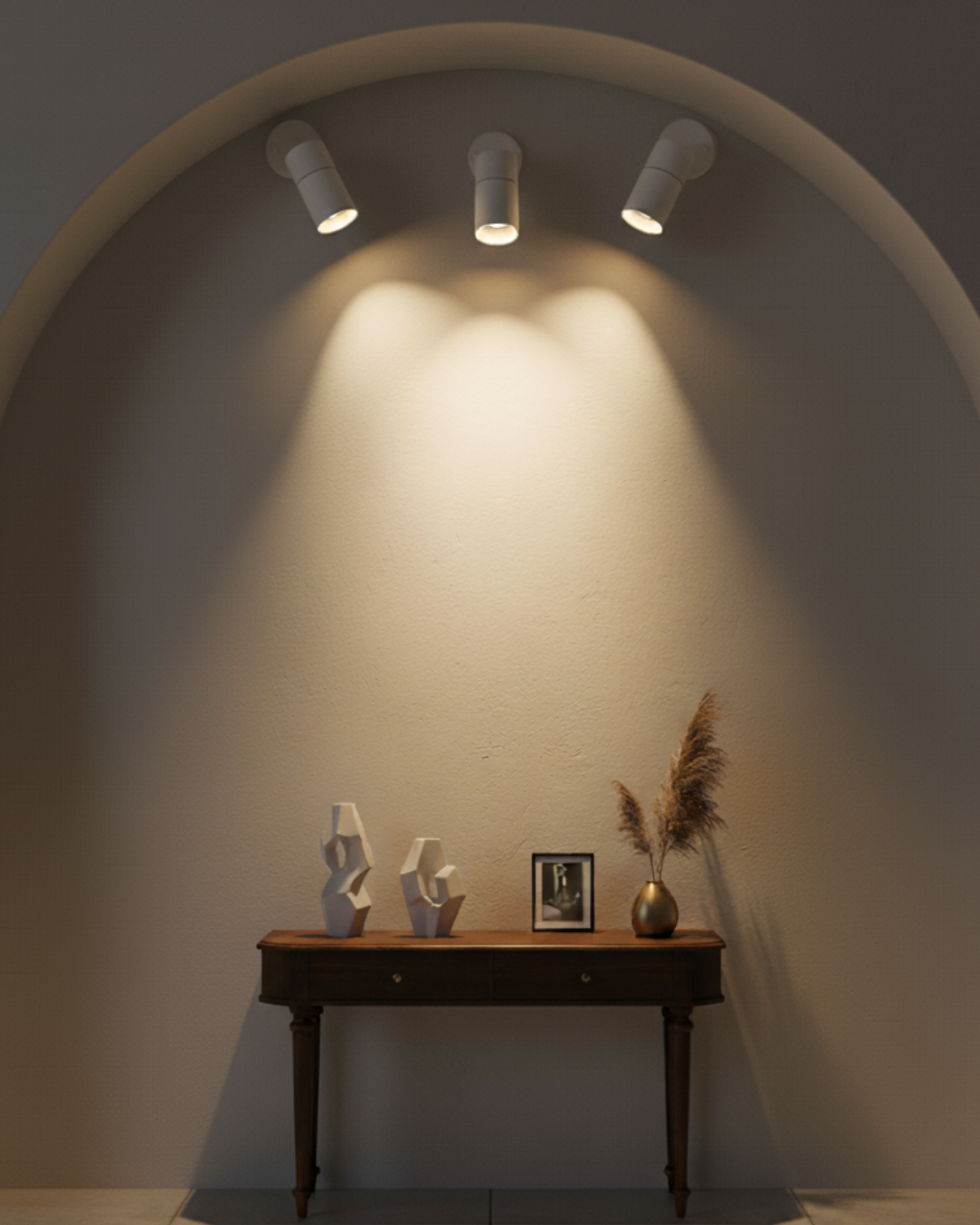 Luminaria de Pared VALI Blanco 1*GU10 IP65 – ASTROLED