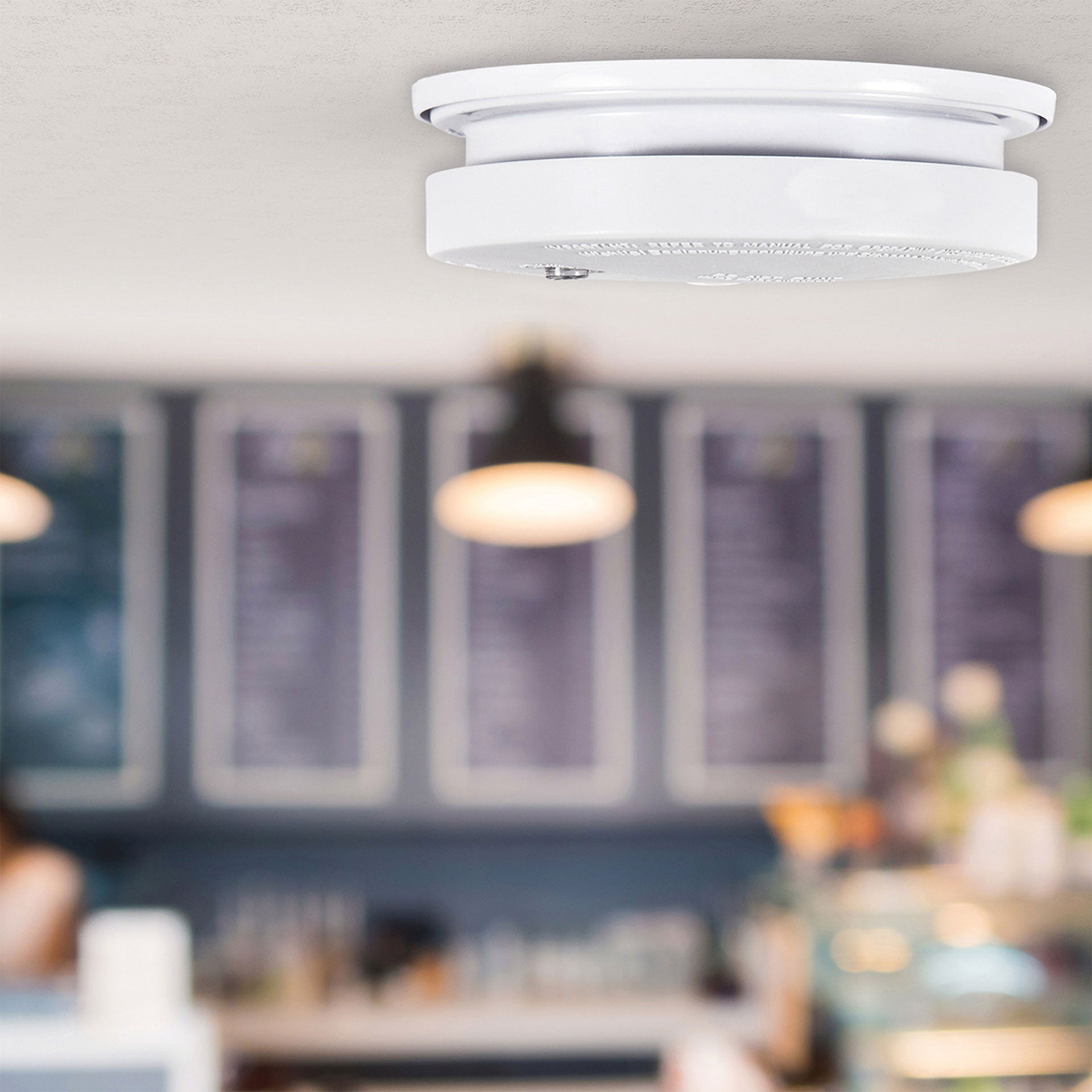 Detector de Humo Fotoeléctrico 127V/Batería con Integración Tecnológica - Tecnolite