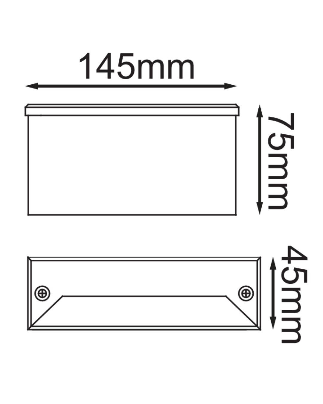 Lámpara de Cortesía para Interior o Exterior LED KELPIE 1W 3000K IP54  - ASTROLED