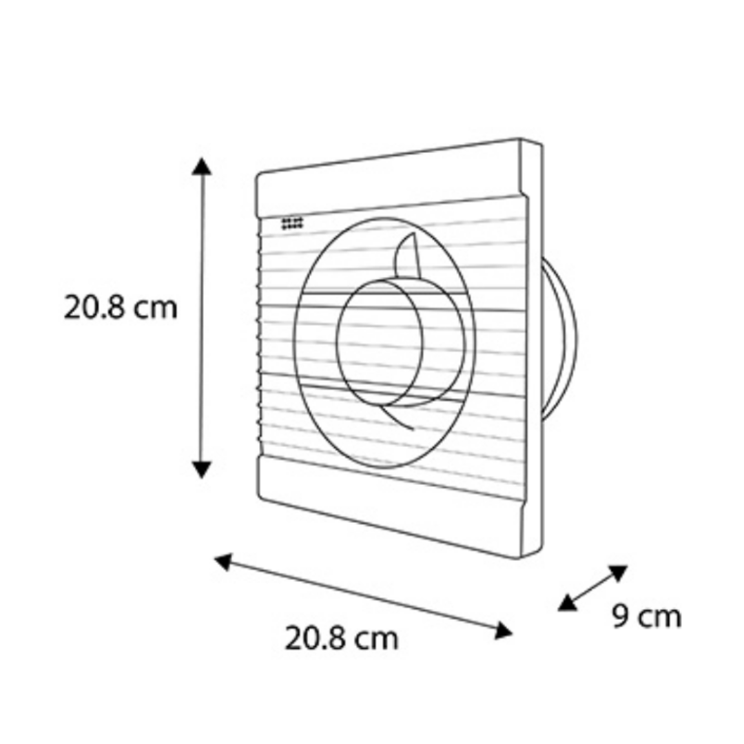 Extractor de Aire 6" Ultra Delgado – Estévez