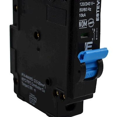 Interruptor Termomagnético Plug-In 1 Polo 40A Curva C - ESTEVEZ