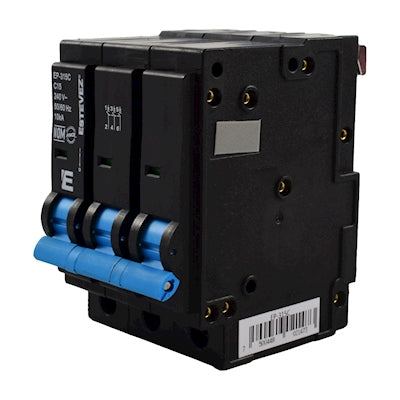 Interruptor Termomagnético de Pastilla Plug-In 3 Polos 15A Curva C - ESTEVEZ