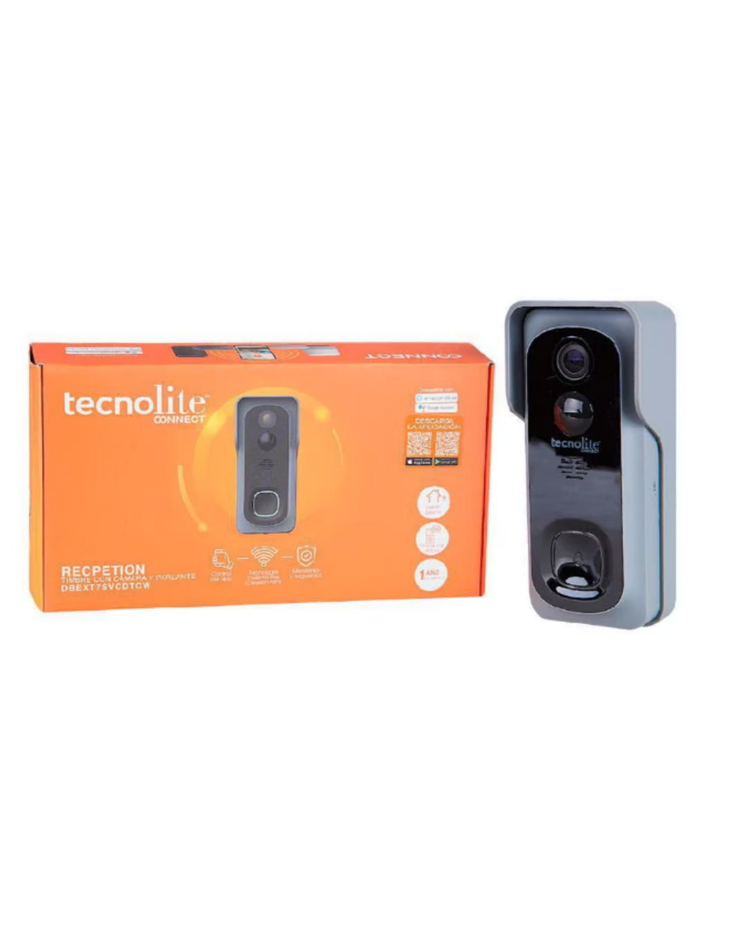 Video Timbre Inteligente WiFi – Tecnolite Connect   | Modelo DBEXT7SVCDTCW