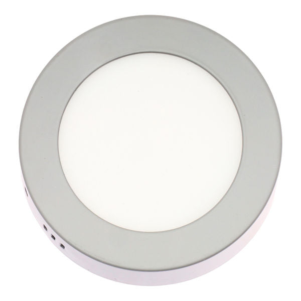 Lámpara LED Drum Sobreponer 5 Pulgadas 6W CCT Níquel - ESTÉVEZ