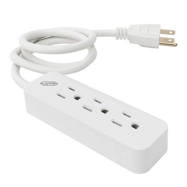 Multicontacto 3 Entradas Barra Eléctrica 13A 1625W 127V - IUSA