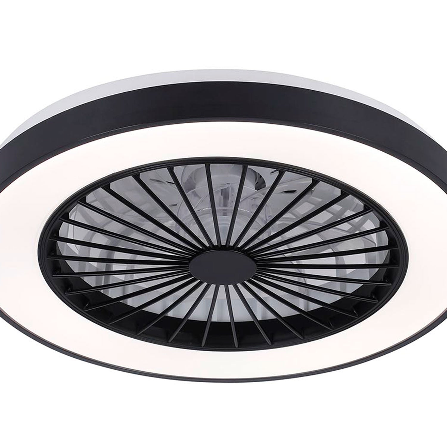 Ventilador de Techo LED 60W Negro Diámetro 48cm – Comercial 2G