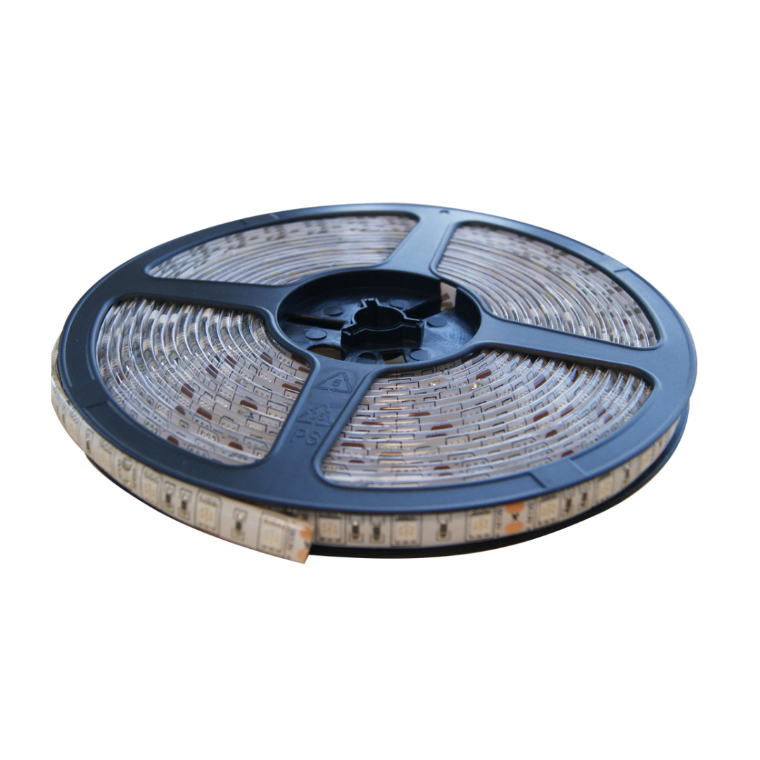 Tira LED RGB 5 Metros con Control Remoto 60 LEDs/m, IP65, Interior y Exterior –  Philco