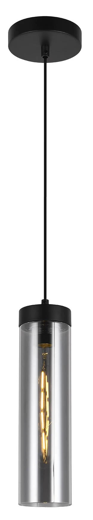 Lámpara Colgante ACCETTA , Cristal Transparente, E27 LED 4W 3000K, Estilo Decorativo - 2G Iluminación