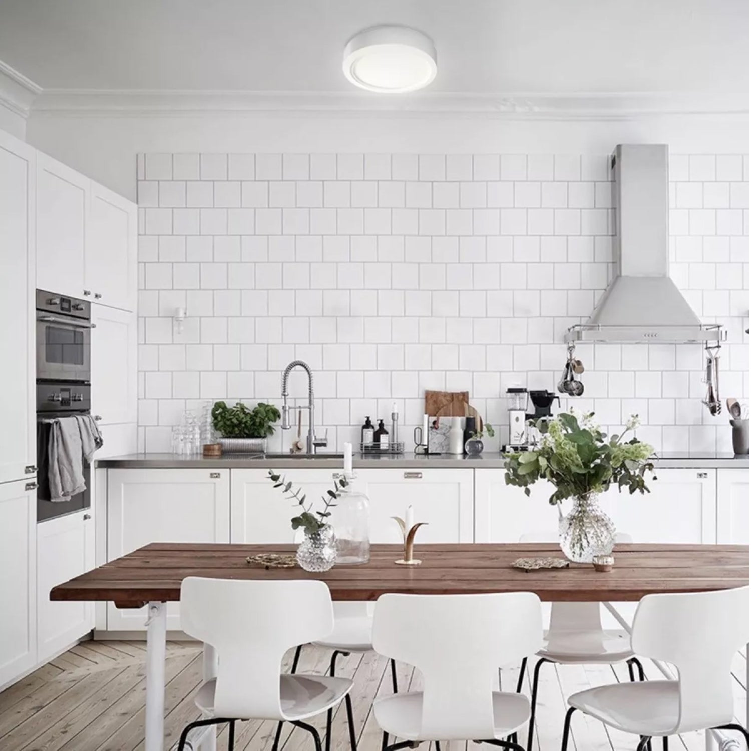 Drum Lum Sobreponer 8PG LED 18W CCT Blanco – Estévez