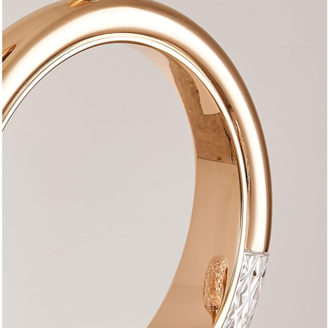 Lámpara LED Colgante Oro con Cristal 45W – 2G
