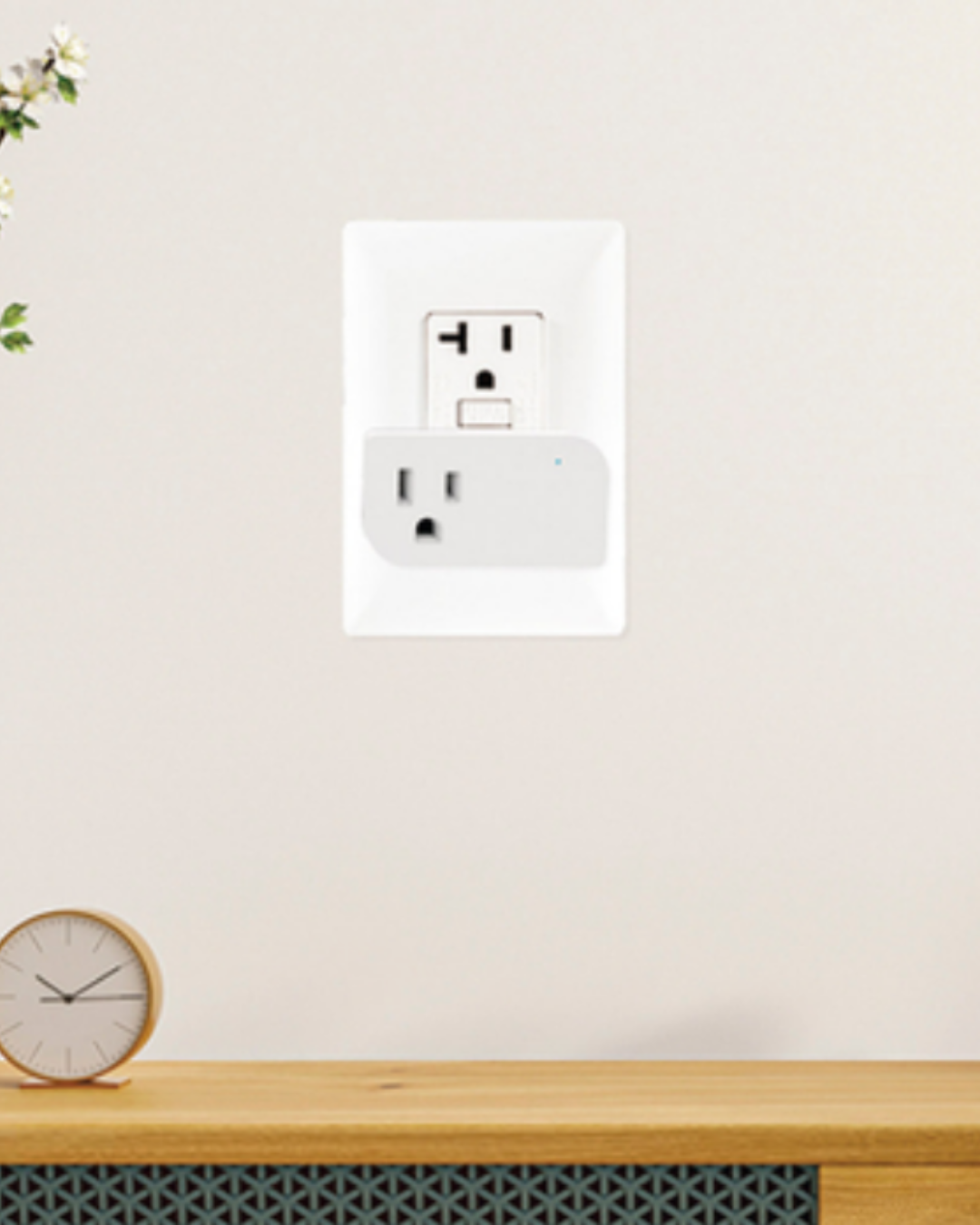 Contacto Enchufable Sencillo Smart Blanco WiFi - Estevez