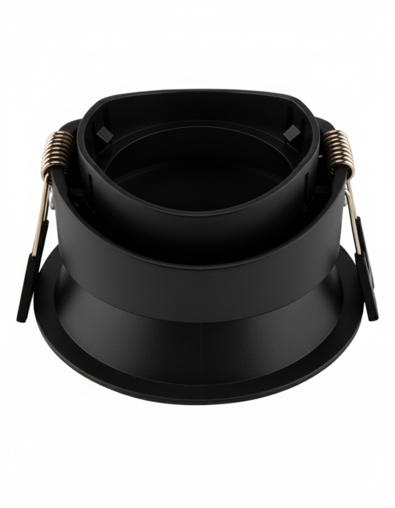 Empotrado Redondo GU10 LEO II Negro IP65 – ASTROLED