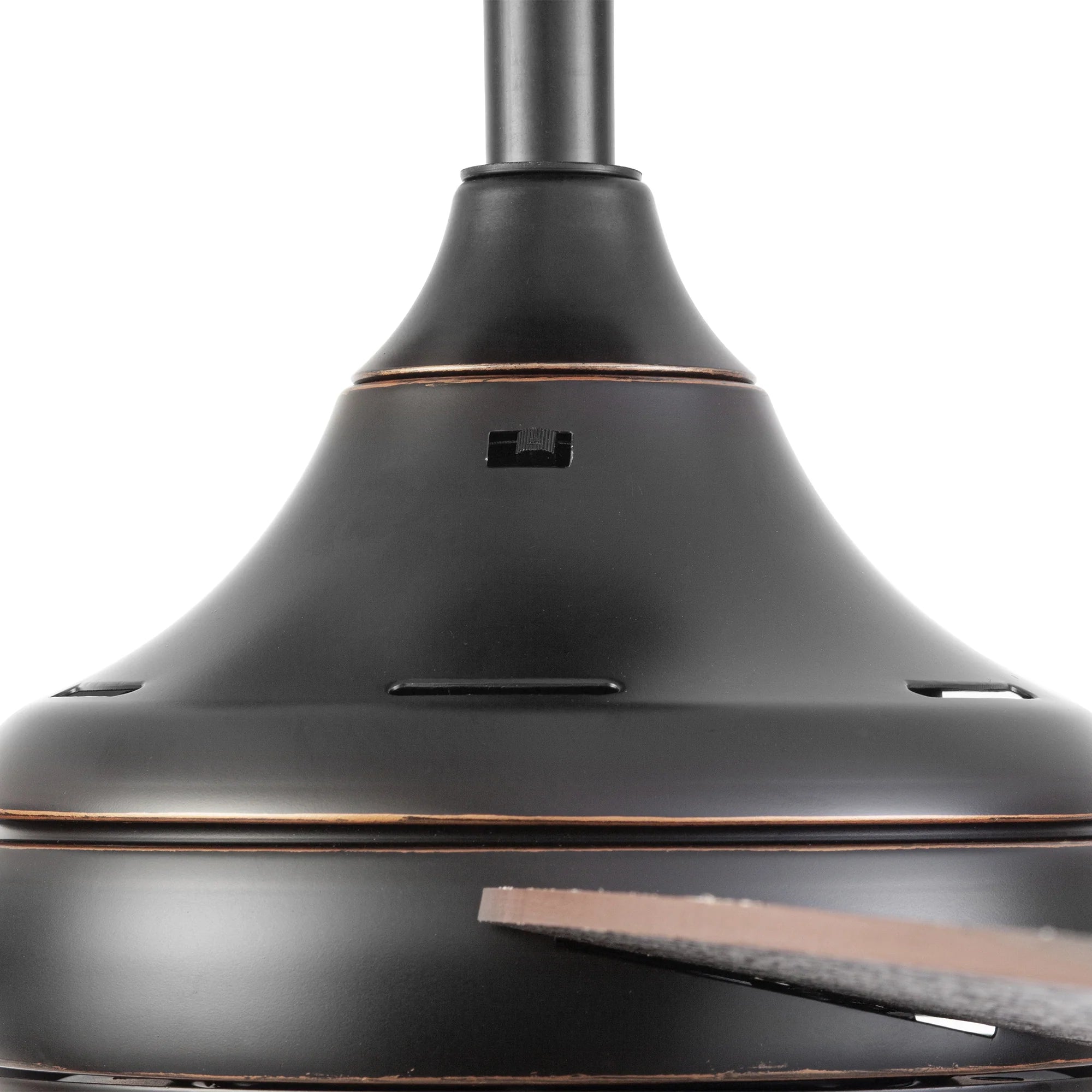 Ventilador de Techo Barlovento 52" Bronce con Luz – Coolfan