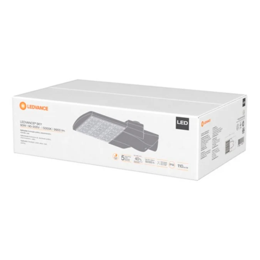 Lámpara Suburbana Led SKY 90W OSRAM  9900 lm – Luz Fría para Alumbrado Público - Ledvance