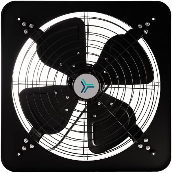 Extractor de Aire Tritón 20" Negro Mate – Masterfan