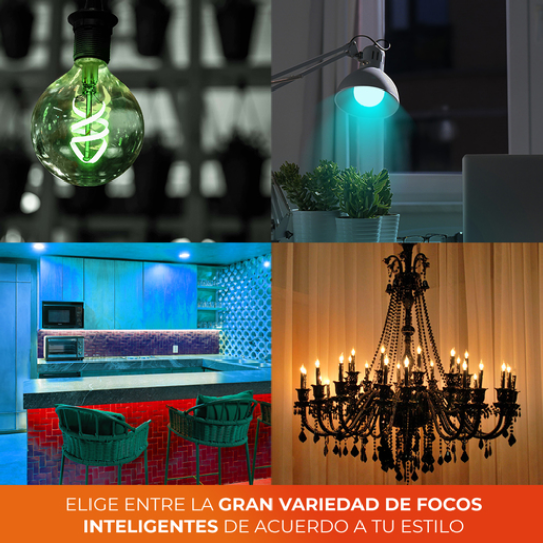 Foco LED MR16 de 5W RGB 127V CCT Ajustable Smart - Tecnolite Connect