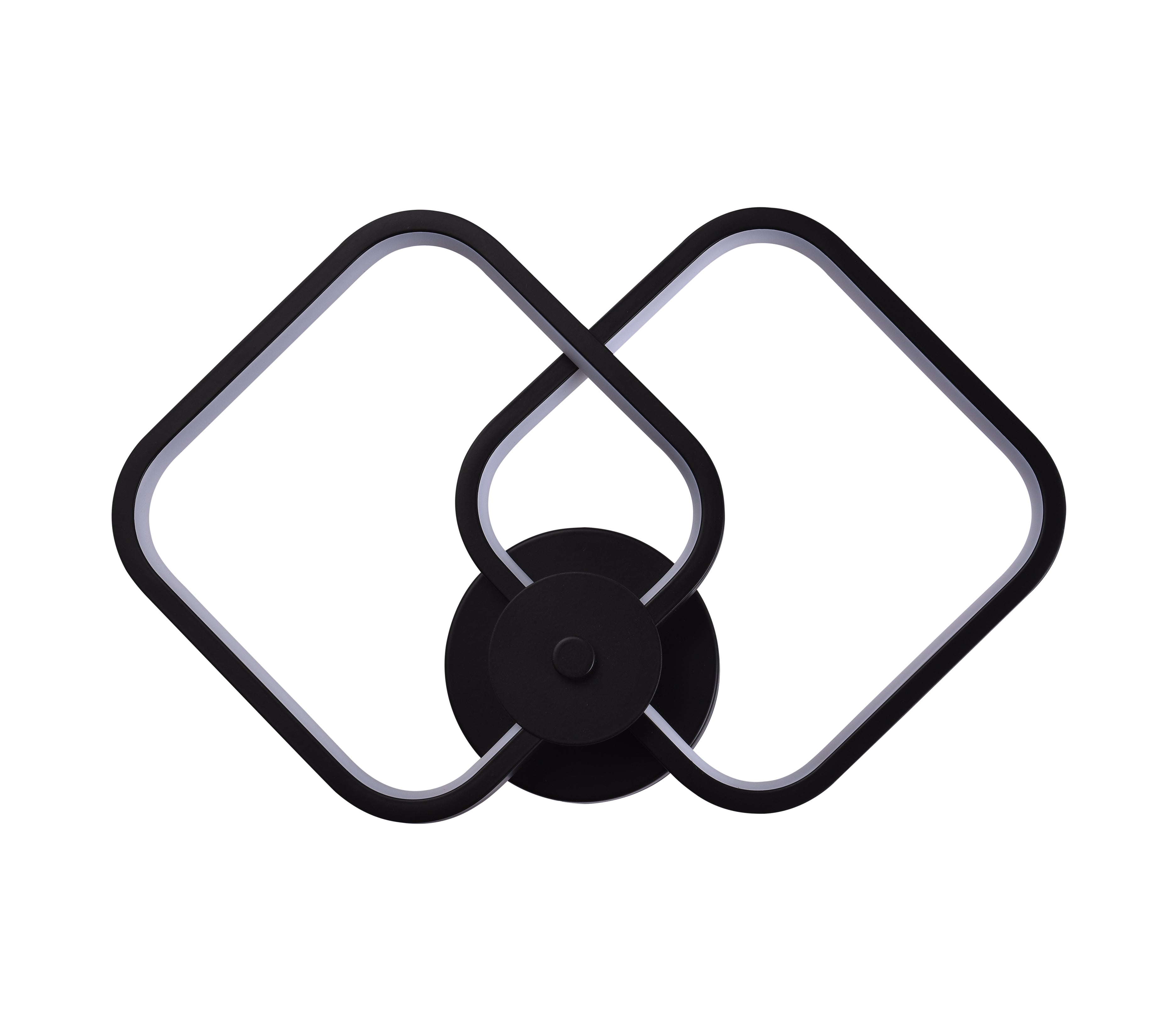 Lámpara de Pared Arbotante Negra 3 Tonos de Luz