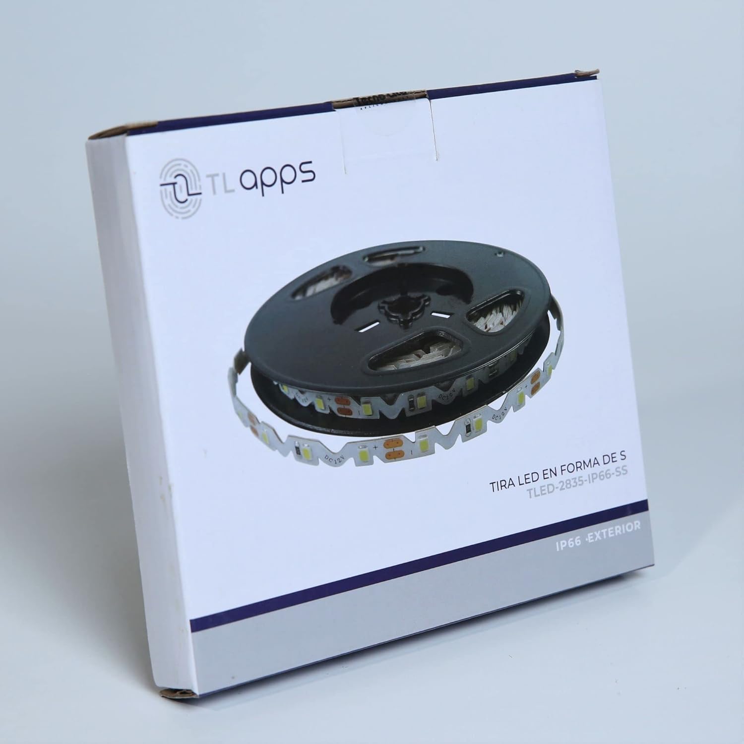 Tira de LED en Forma de S 12V 6.8W/m 7000K IP66 - Tecnolite