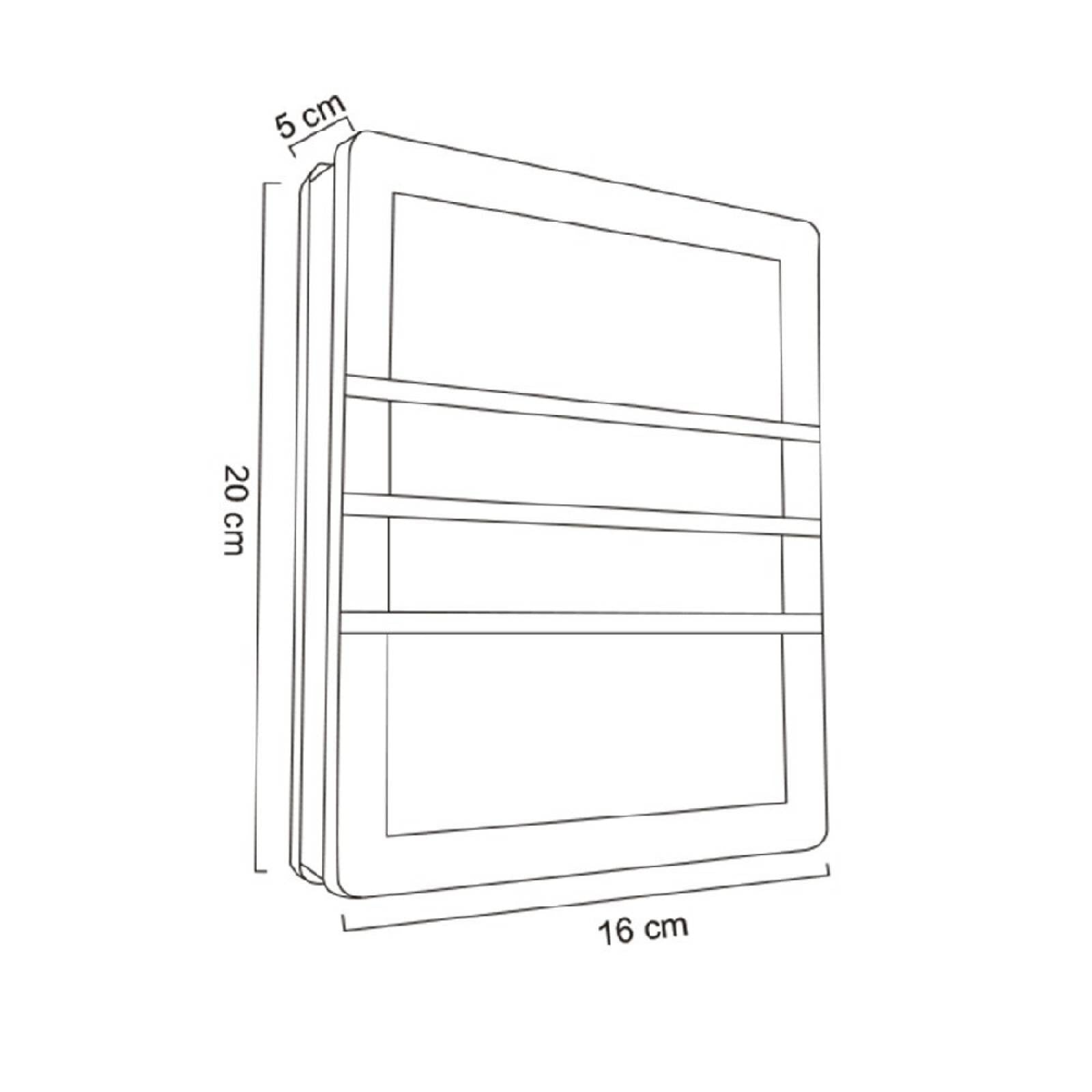 Lámpara LED de Pared 20W IP54 para Fachadas o Interiores - Maxxi
