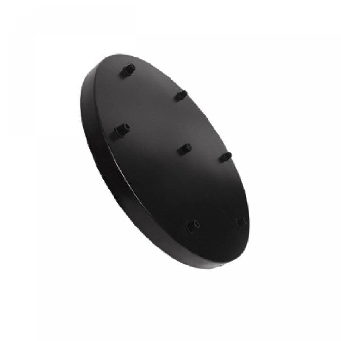 Plafón de Techo para 6 Luminarias Colgantes Color Negro - MAXXI