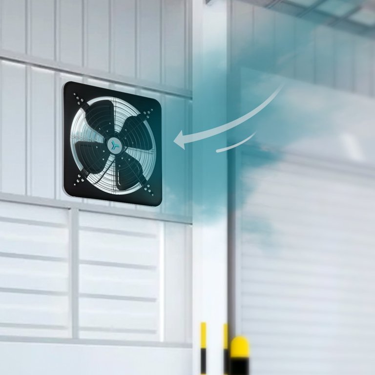 Extractor de Aire Tritón 24" Negro Mate – Masterfan