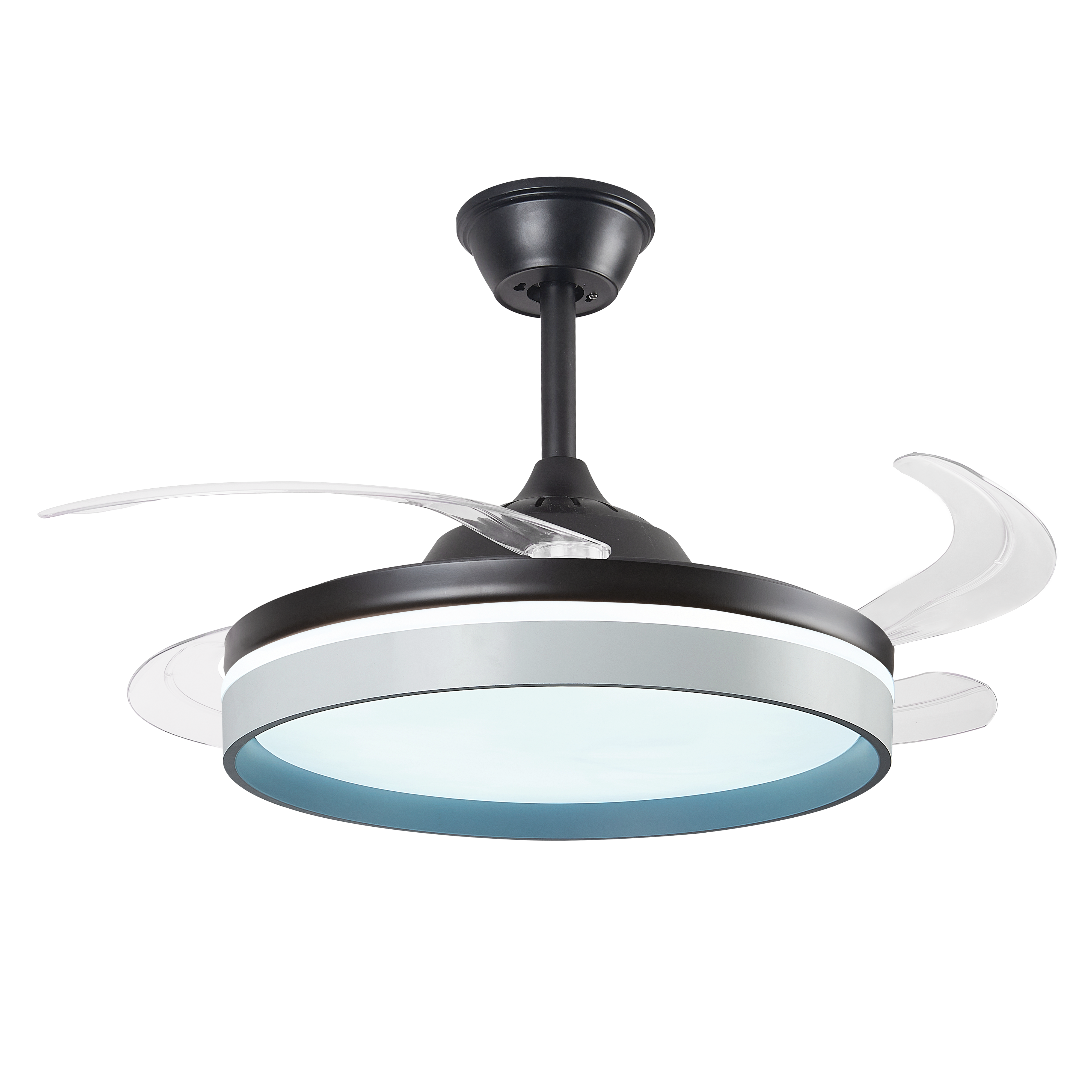 Ventilador Falcon LED 6 Velocidades 4500LM 75W Negro 85-265V -   LUXICA