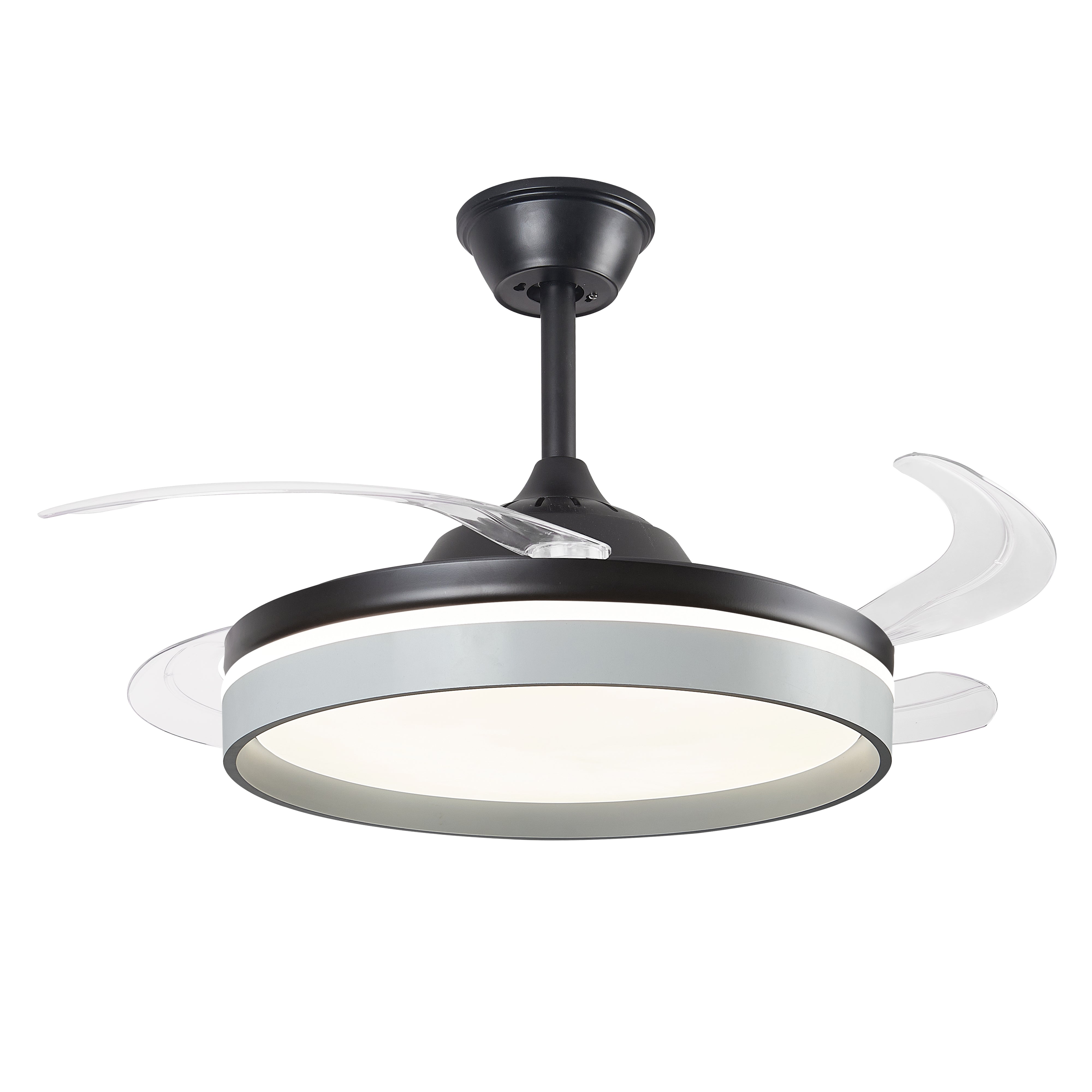 Ventilador Falcon LED 6 Velocidades 4500LM 75W Negro 85-265V -   LUXICA