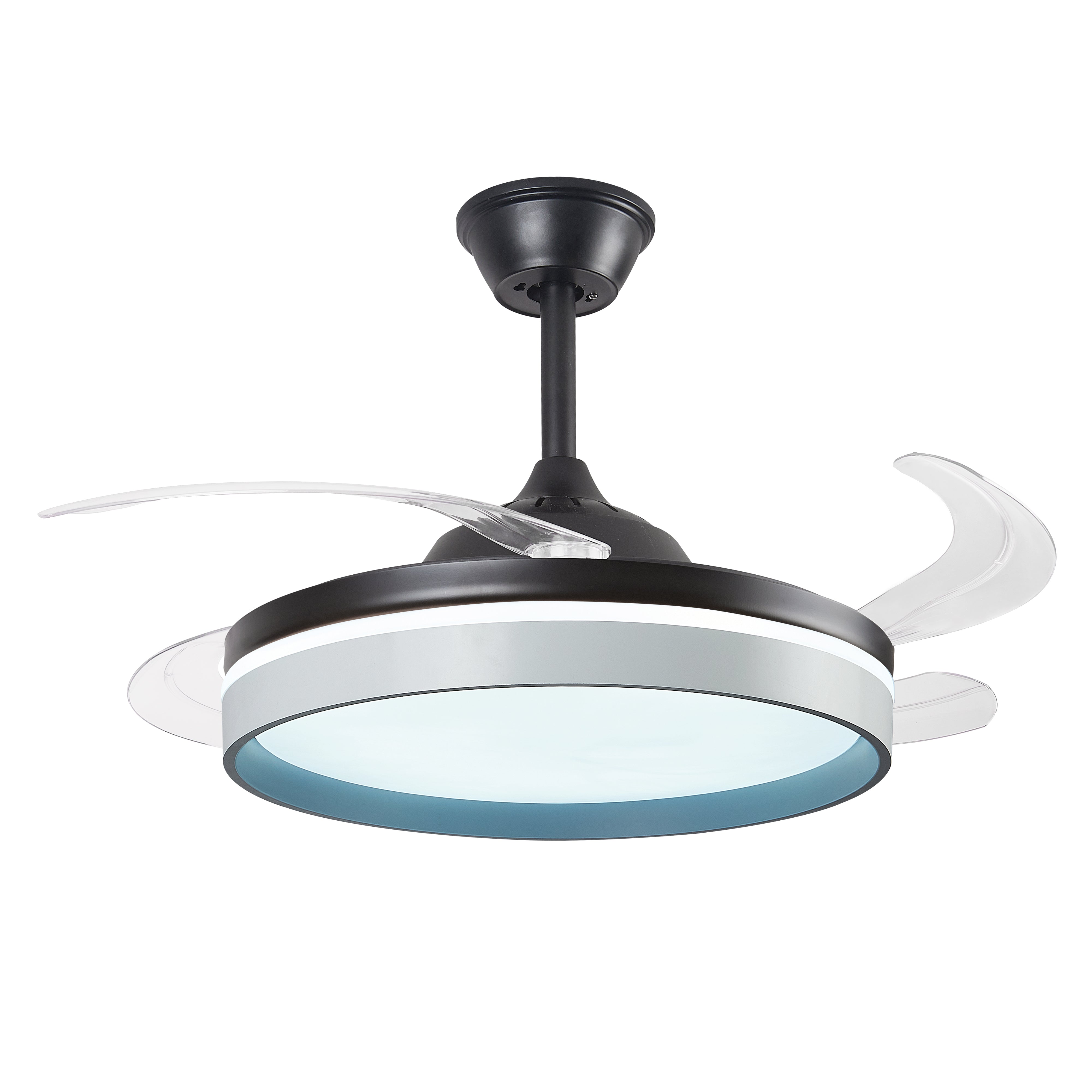 Ventilador Falcon LED 6 Velocidades 4500LM 75W Negro 85-265V -   LUXICA