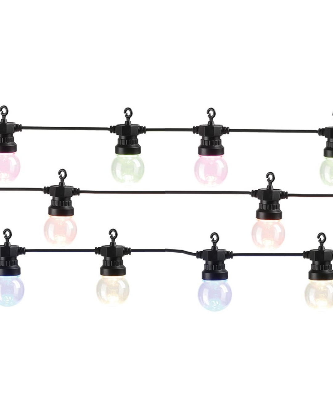 Guirnalda Light Garland Smart Led IP44 con 10 focos RGB 7.4MTS - Tecnolite connect