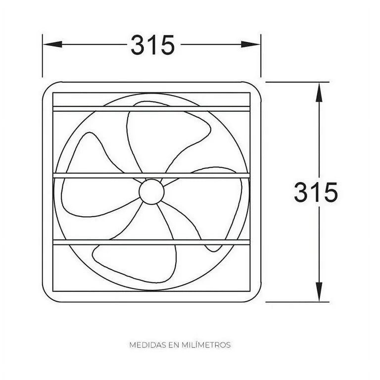 Extractor de Aire Industrial 10" Eco – Estévez 1910