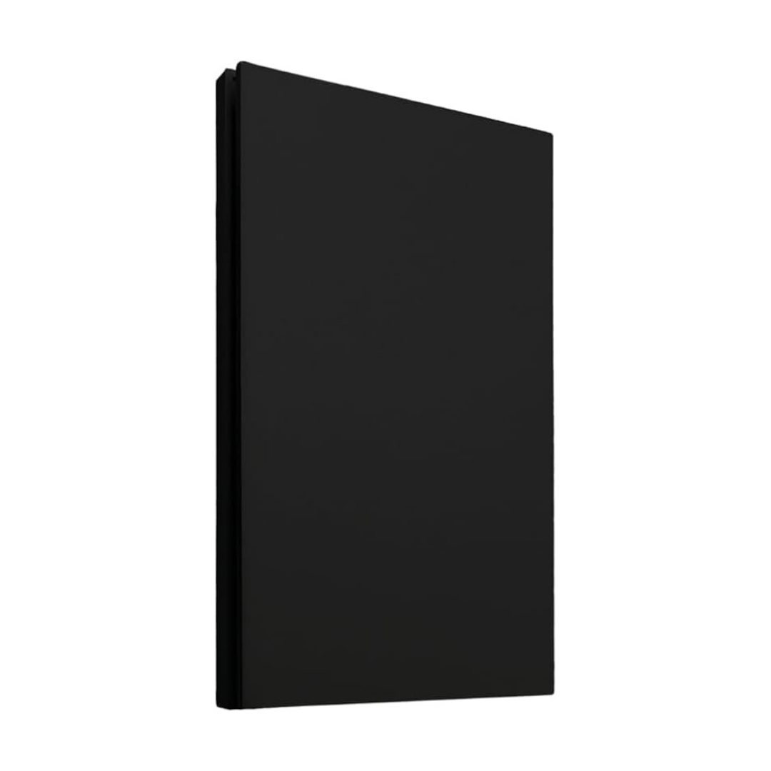 Placa Luxury APL-601 con 1 Interruptor de 3 Vías  Color Negro Skin Feel  127–250v 15a  Elegante, Resistente y Fácil de Instalar - Luxury Artlite