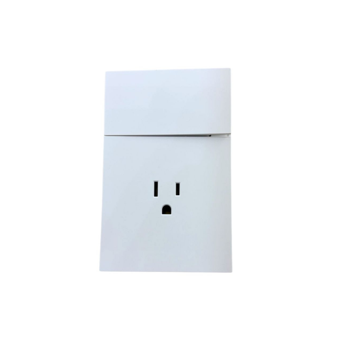 Placa Luxury APL-705 de ARTLITE  Apagador 3 Vías con Contacto Integrado  15A 127-250V~ Blanco Skin Feel - LUXURY ARTLITE