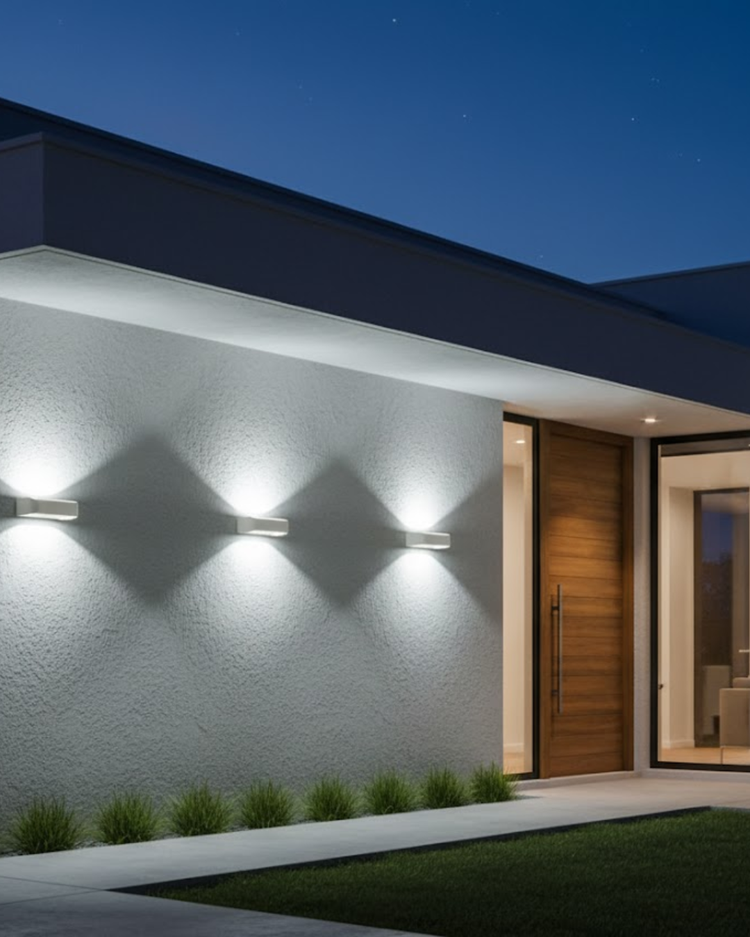 Luminario LED de Pared Ovalado 12W Blanco Frío para Exterior IP54 - ARTLITE