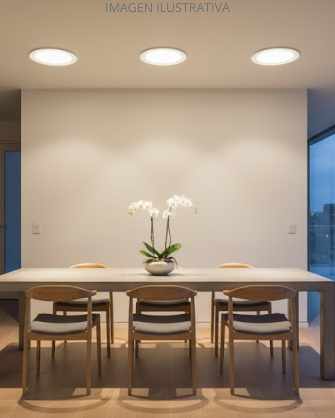 Panel LED Redondo Slim 18W Empotrable 6500K Blanco Frío con Driver Incluido para Interior - ARTLITE