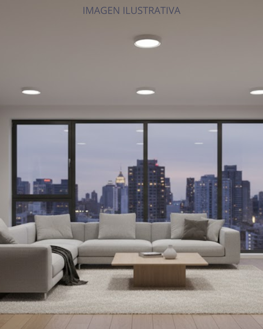 Panel LED Redondo Slim 12W Empotrable 6500K Blanco Frío Interior con Driver Incluido - ARTLITE