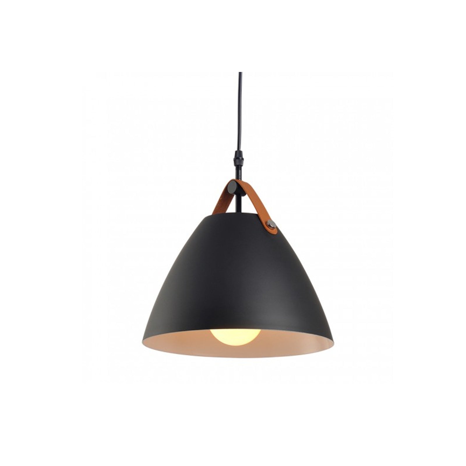Lámpara Colgante Acero Negro 40W Max E27 – C227/NE Calux