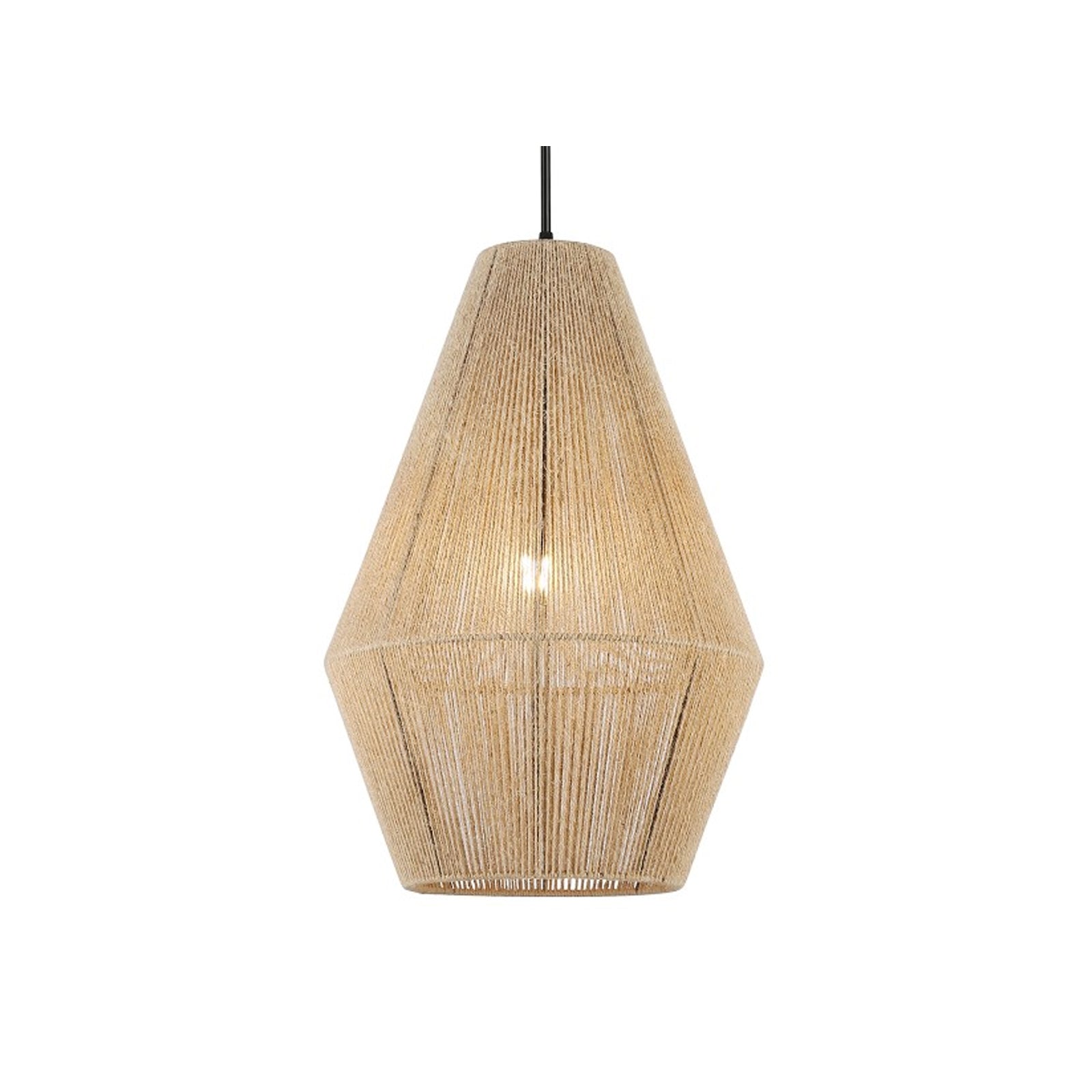 Lámpara Colgante 40W Fibra Natural Pantalla – C382/BMB Calux