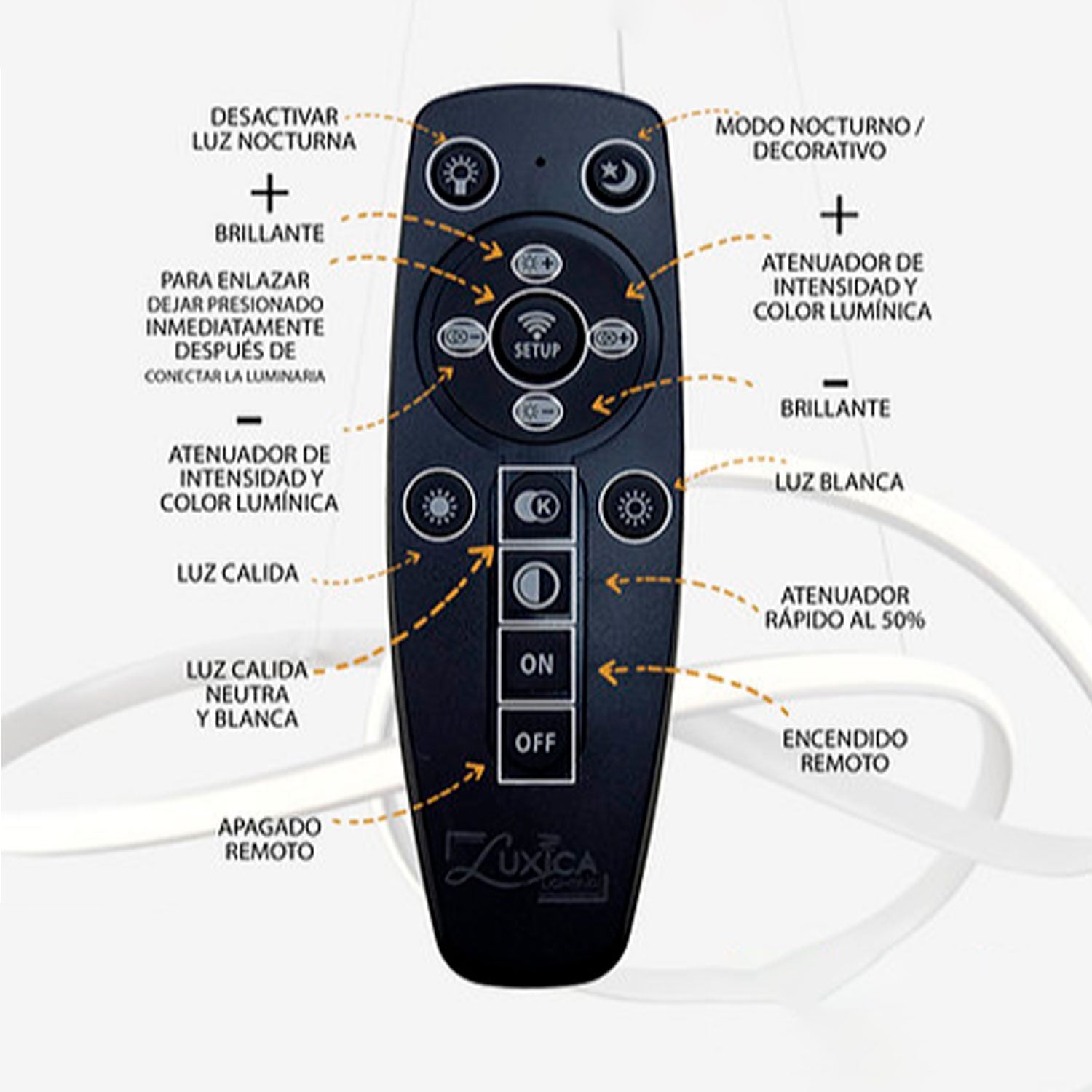 Lámpara Colgante Sole Cromada – Luxica