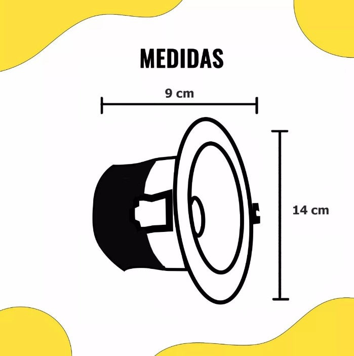 Empotrado LED Cálido 12W Fijo 3000K 127V – Laiting