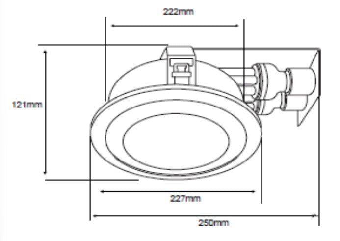Lámpara de Interior Empotrada 2 Luces E26 127V Satinada - Promo 2x1 – TECNOLITE