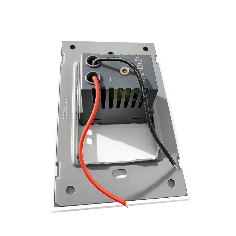 Placa con Boton Zumbador Blanco APL-714 - ARTLITE LUXURY