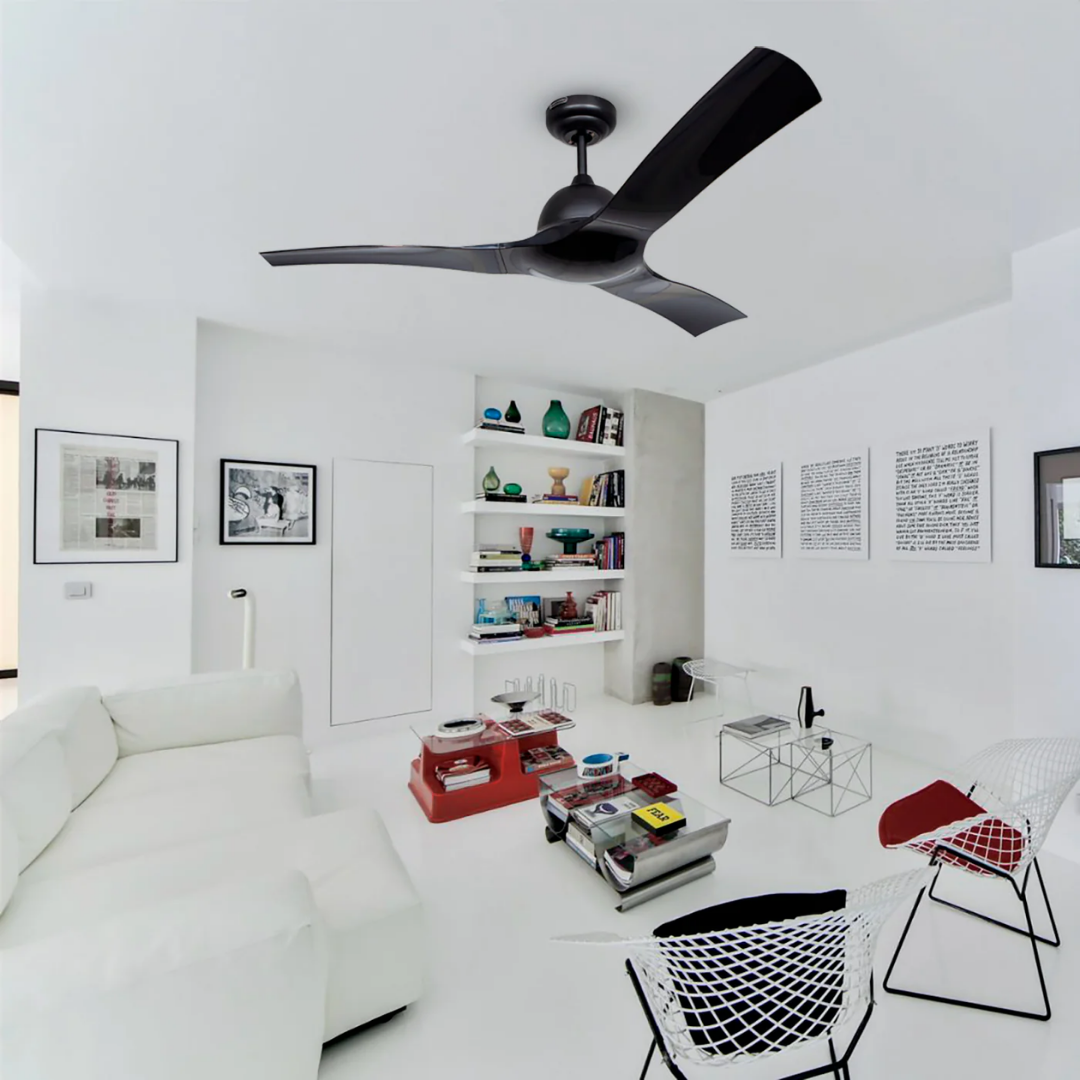 Ventilador de Techo Eclipse 52" con Control Remoto, 3 Aspas ABS y Timer – Masterfan