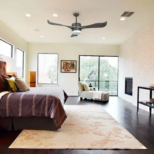 Ventilador de Techo Fénix 56" Negro 3 Aspas WiFi – Masterfan