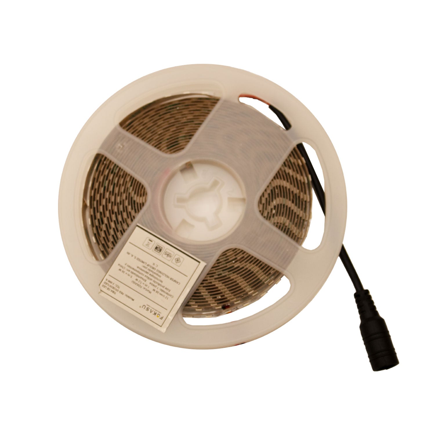 Tira LED 5M 36W 3000K Resistente al Agua – Fokasu