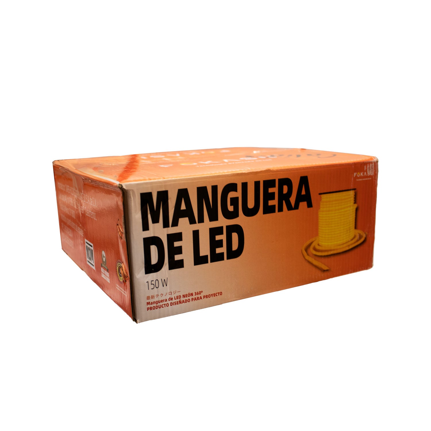 Manguera LED 25m 144L Dorado – Fokasu