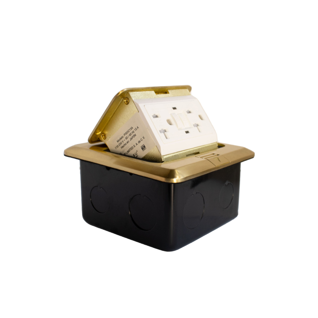 Receptáculo Oro 110-250V 15A  - Fokasu