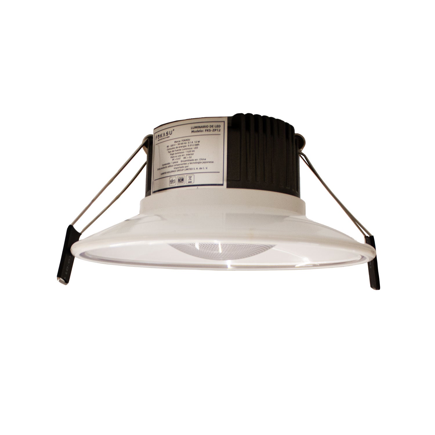 Downlight Ápex LED Alto Rendimiento 12W 4100K – Fokasu