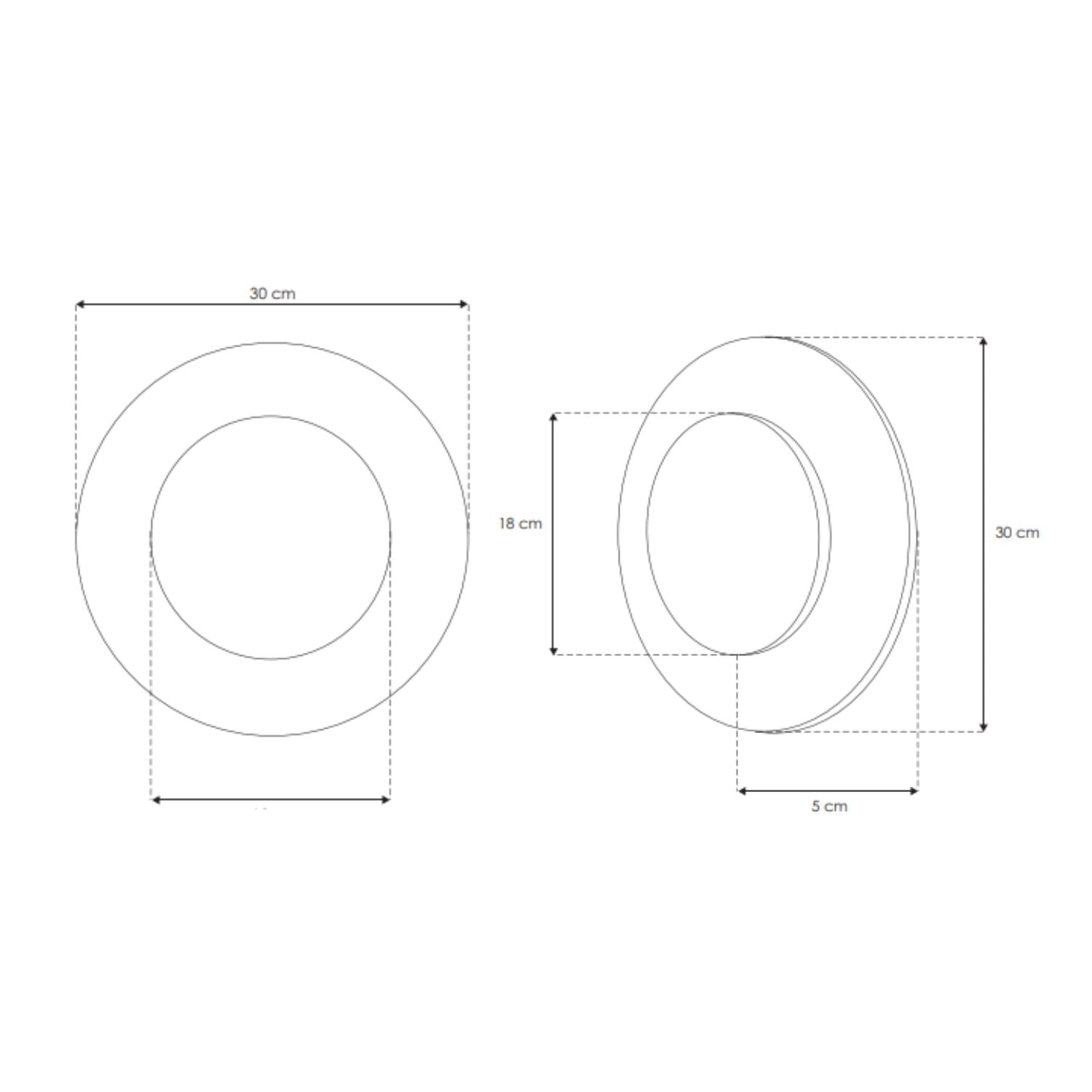 Luminaria LED de Pared 12W Exterior IP65 Negro CCT - ILUMILEDS