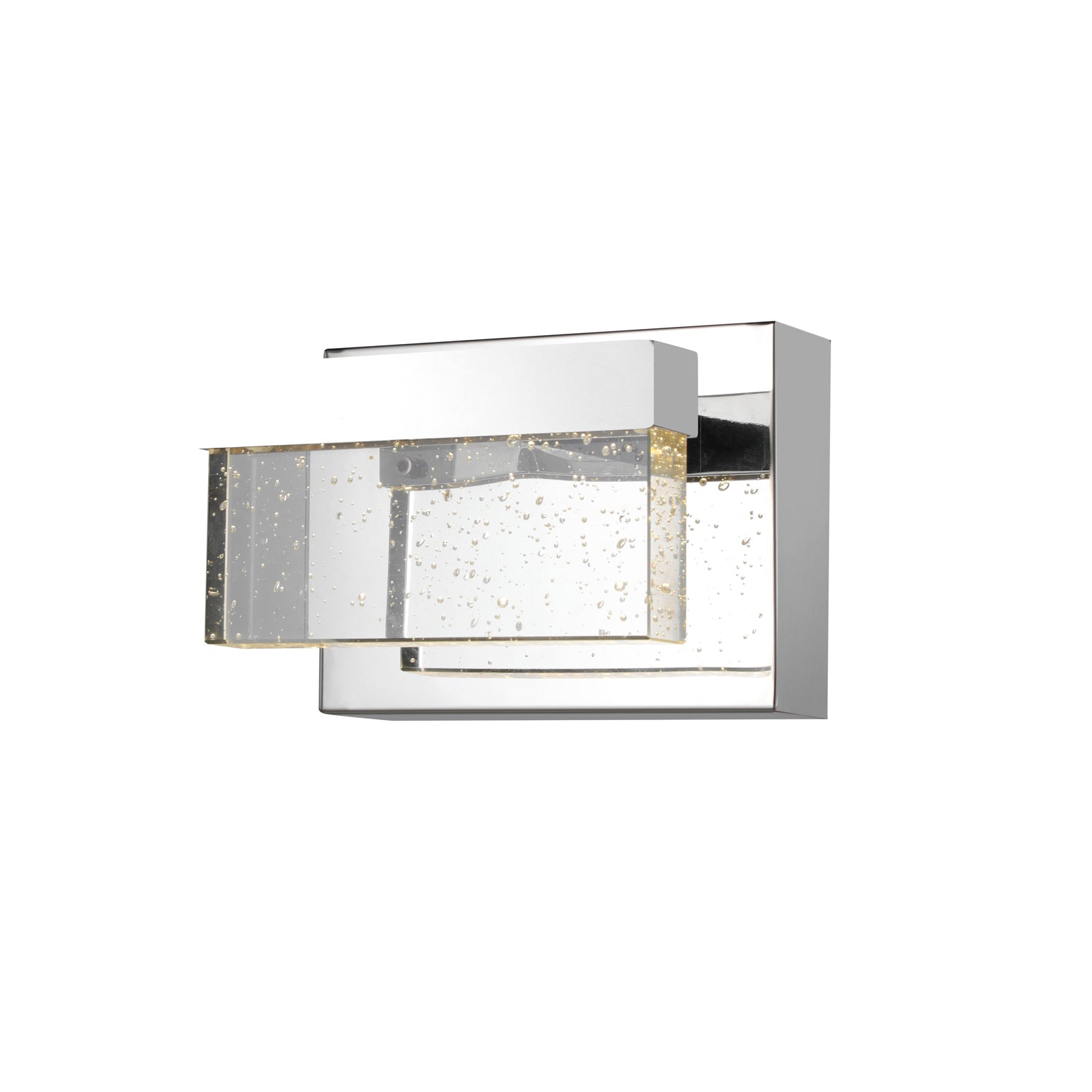 Lámpara de Pared Cobre con 1 Cristal 5W